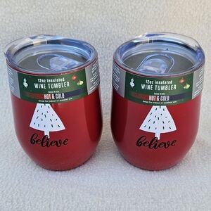 Cambridge Red Insulated Wine Tumblers Set Of 2
